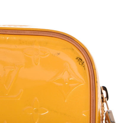 Louis Vuitton Vernis Christie PM Jaune Passion 8 of 14