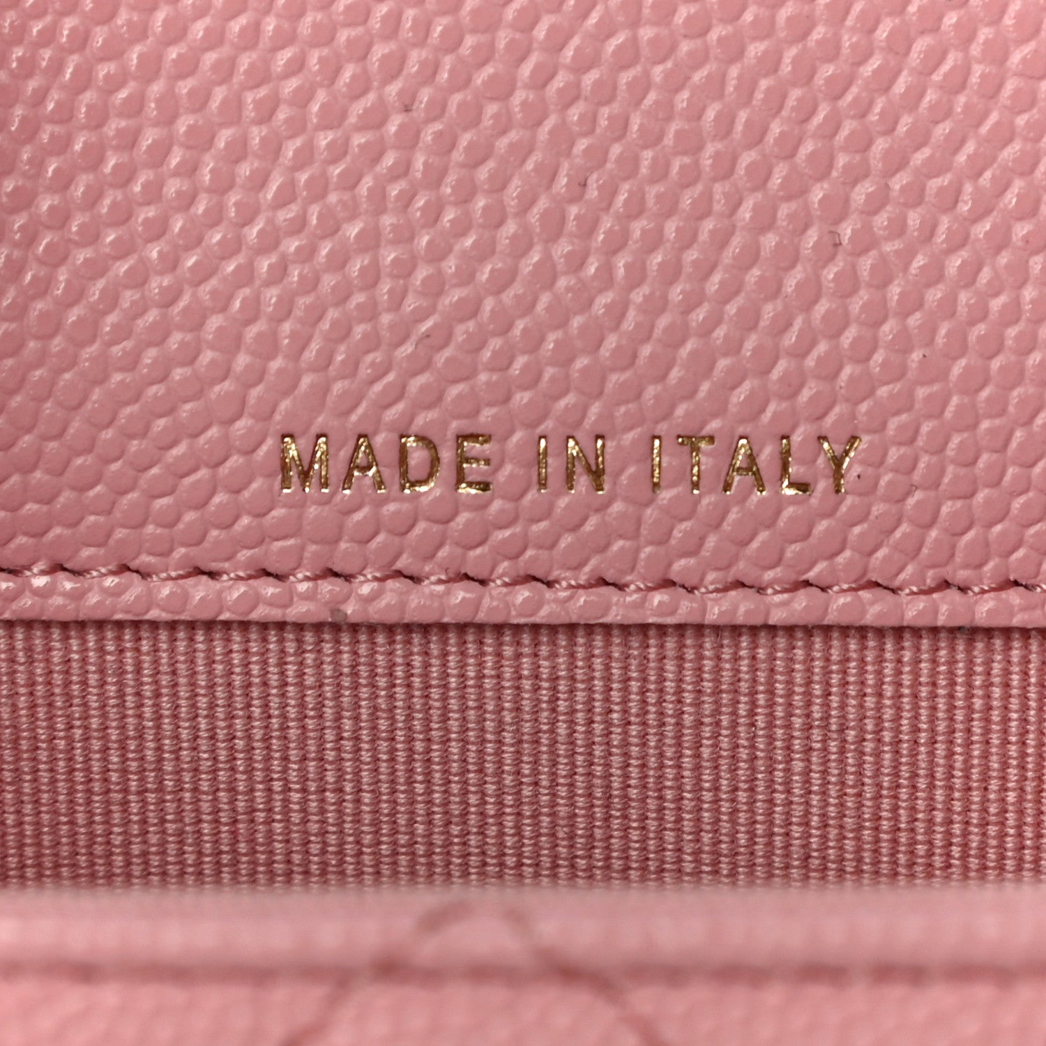 Chanel Caviar Quilted Mini Clutch With Chain Pink 7 of 12