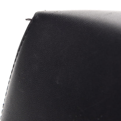Fendi Vitello Ginevra Elaphe Monster Eyes Shopping Tote Black Naturale 12 of 12