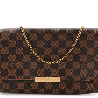 Louis Vuitton Damier Ebene Favorite MM 9 of 12