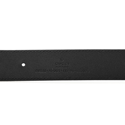 Gucci Moon Calfskin Double G 30mm Belt 115 46 Black 3 of 4