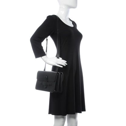 Celine Natural Calfskin Medium Symmetrical Bag Black 2 of 11