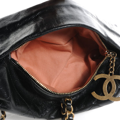 Chanel Calfskin Baluchon Black 6 of 8
