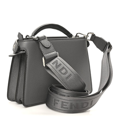 Fendi Cuoio Romano Vitello Cover Bi-Color Peekaboo I See U X Cross Satchel Acciaio Pisello 3 of 10