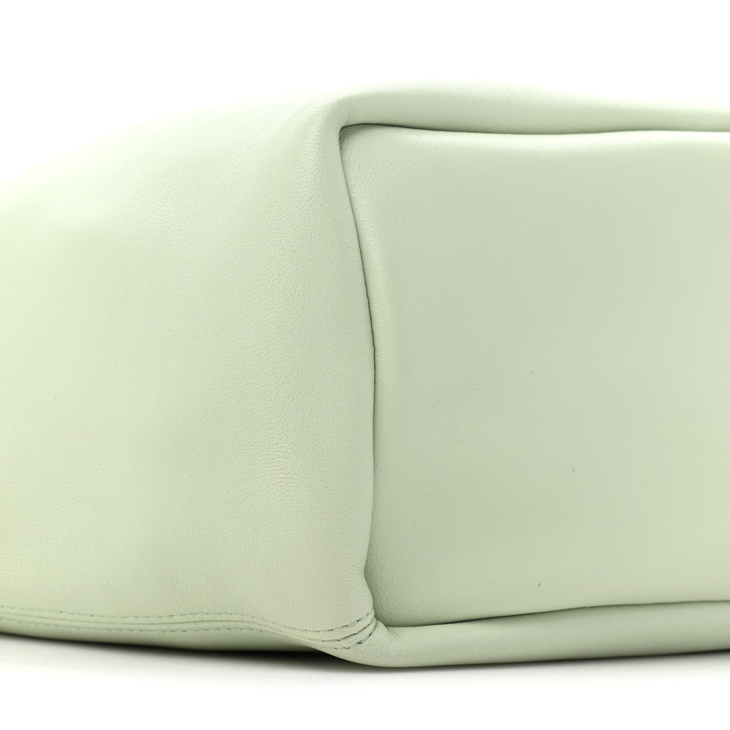 Mellow Nappa Lambskin Small Squeeze Bag Spring Jade