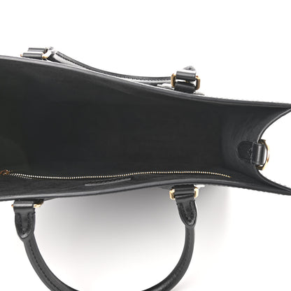 Louis Vuitton Epi Sac Plat PM Black 4 of 8
