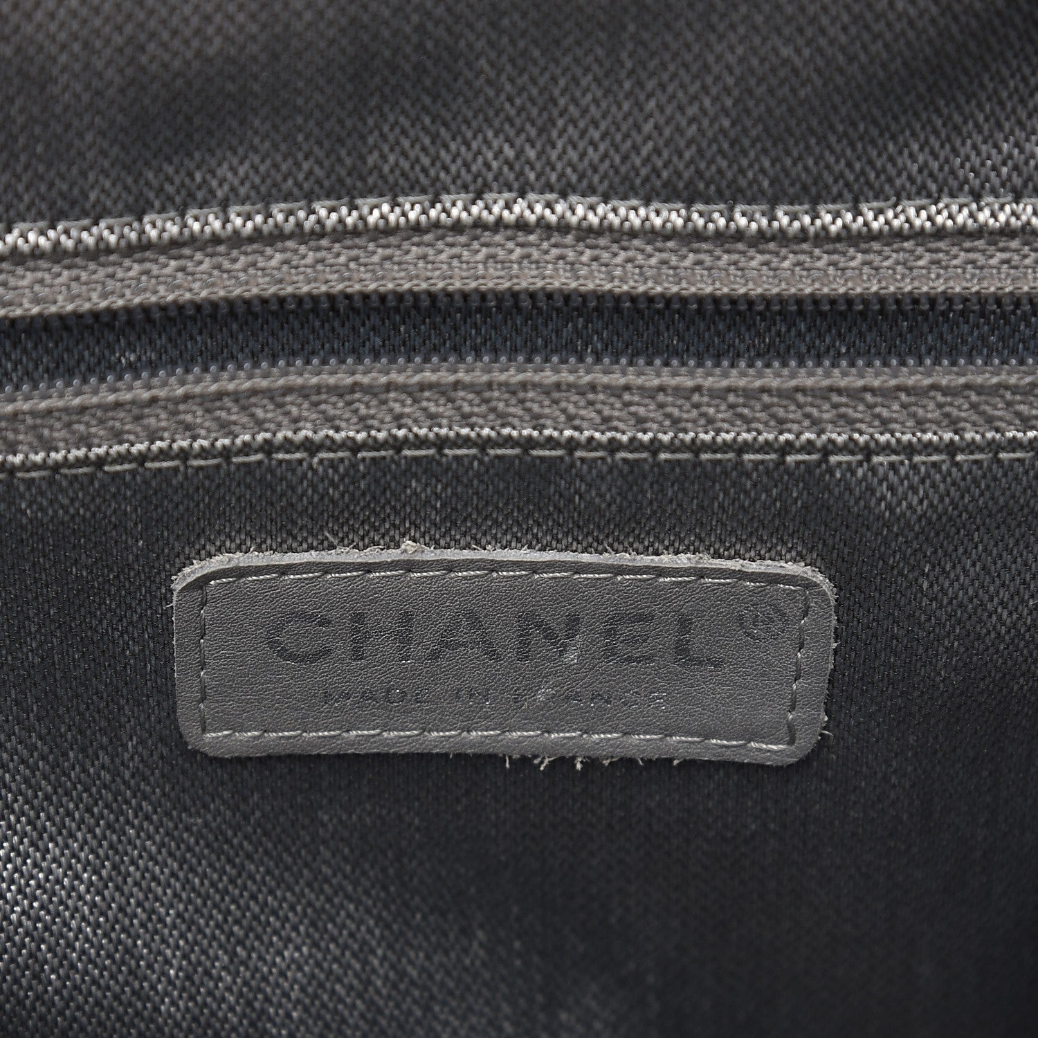 Chanel Lambskin Vertical Quilted Mademoiselle Small Camera Case Black 6 of 15