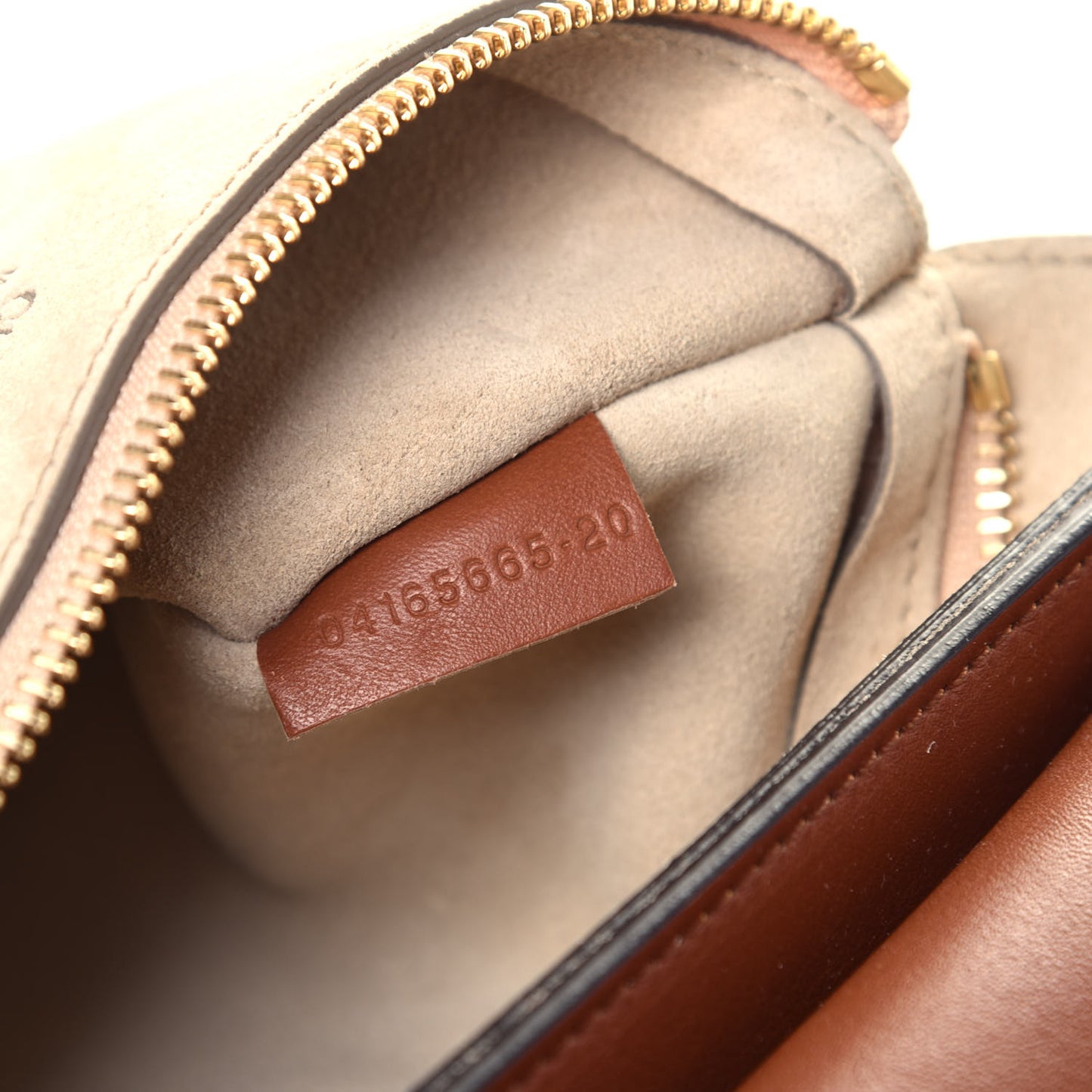 Smooth Calfskin Patchwork Medium Faye Shoulder Bag Light Tan