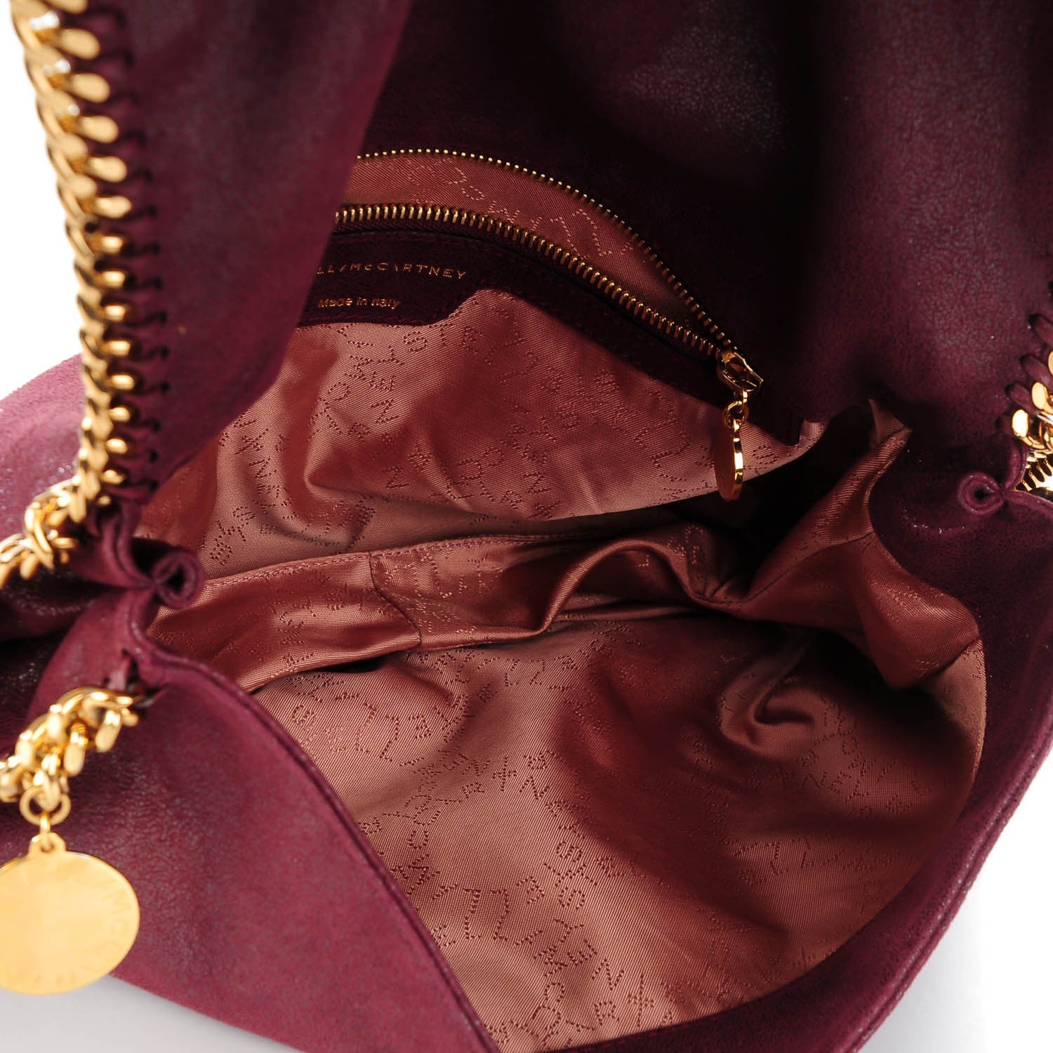 Stella McCartney Shaggy Deer Falabella Messenger Plum 5 of 7