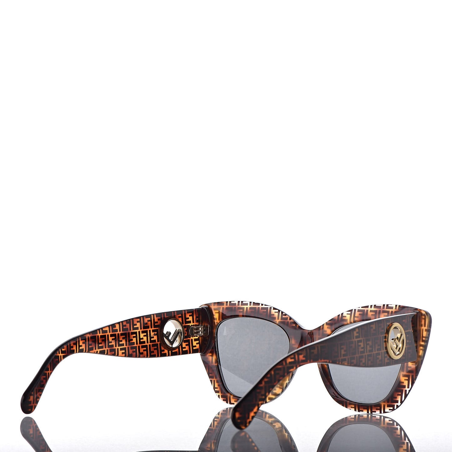 Acetate F is Fendi FF Cat Eye Sunglasses FF 0360/G/S Havana