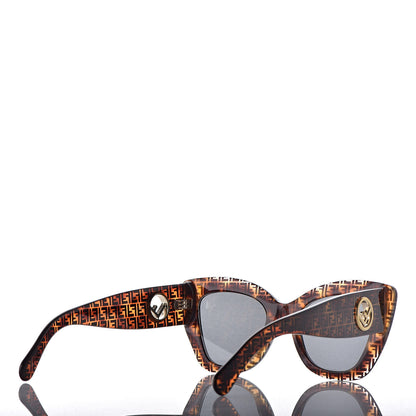 Fendi Acetate F is Fendi FF Cat Eye Sunglasses FF 0360/G/S Havana 4 of 8