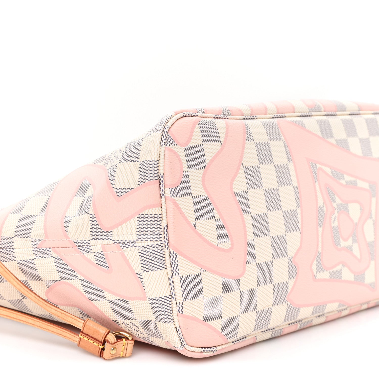 Louis Vuitton Damier Azur Tahitienne Neverfull MM 11 of 13