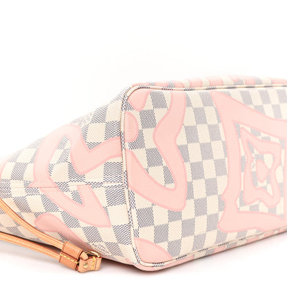Louis Vuitton Damier Azur Tahitienne Neverfull MM 11 of 13