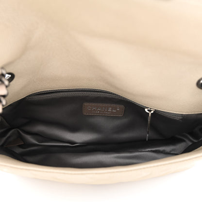 Chanel Caviar Quilted Coco Casual Flap Ivory 5 of 10