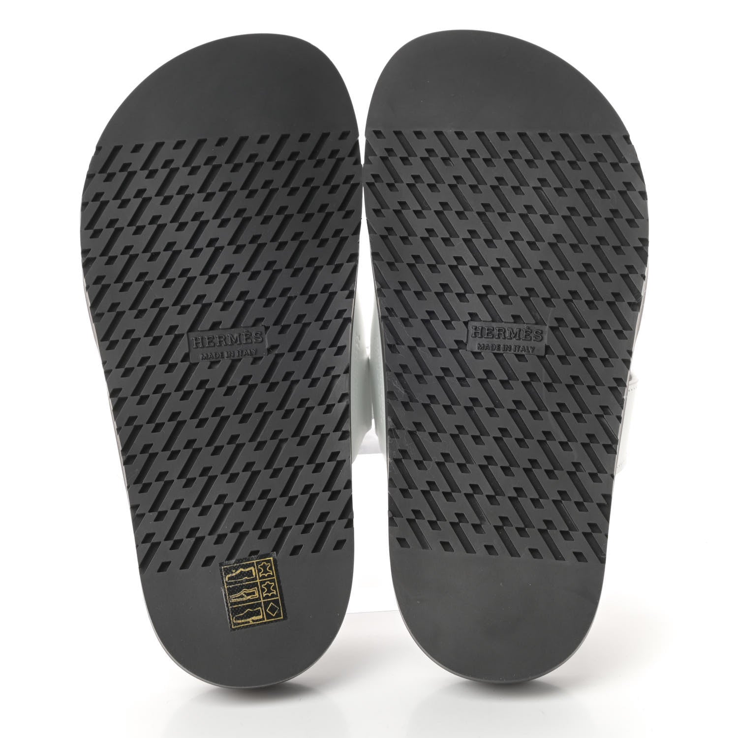 Hermes Calfskin Womens Chypre Sandals 36 White 5 of 8