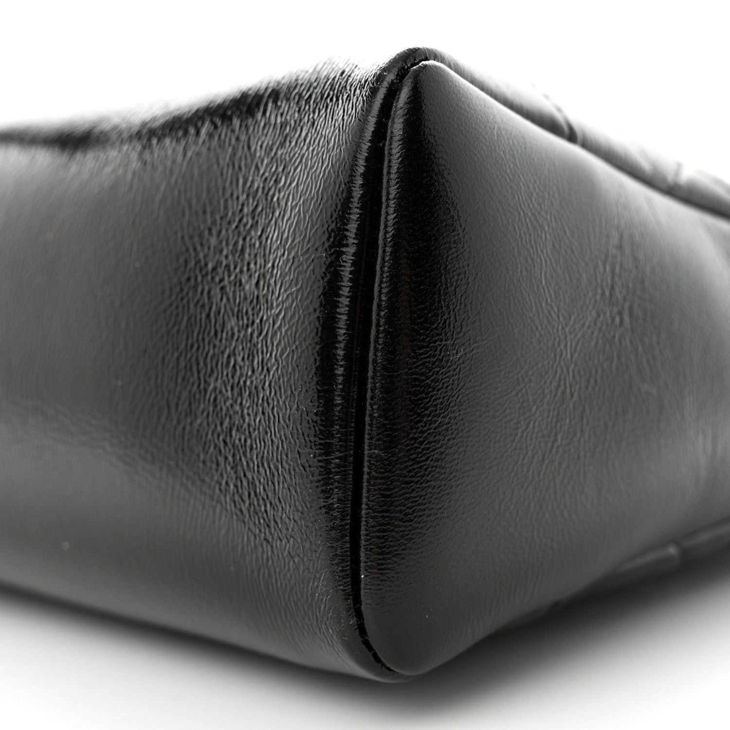 Chanel Shiny Lambskin Quilted 31 Shopping Bag Black 10 of 10