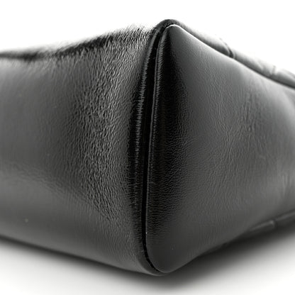 Chanel Shiny Lambskin Quilted 31 Shopping Bag Black 10 of 10