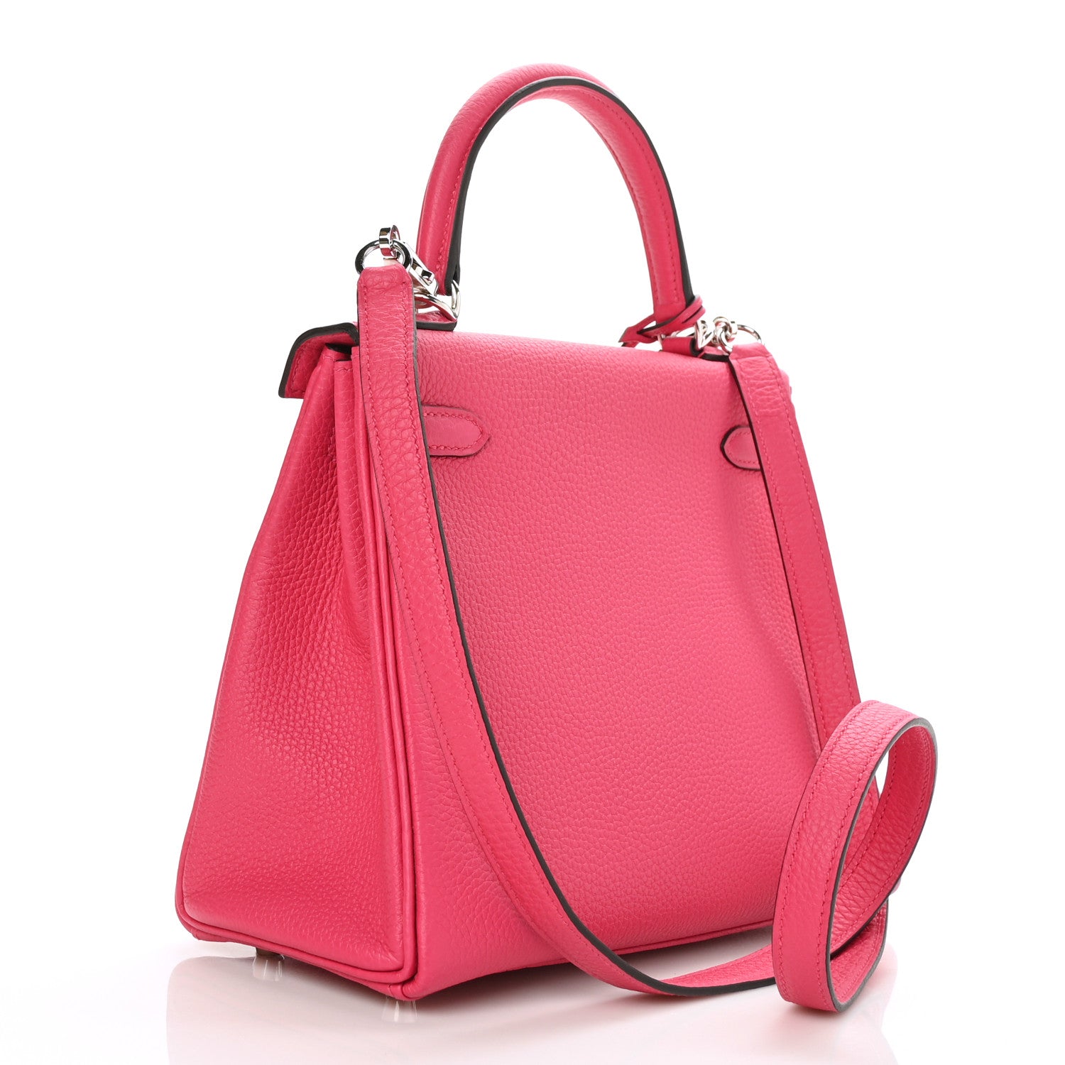 Hermes Togo Kelly Retourne 25 Rose Mexico 3 of 11