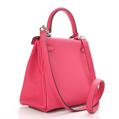 Hermes Togo Kelly Retourne 25 Rose Mexico 3 of 11