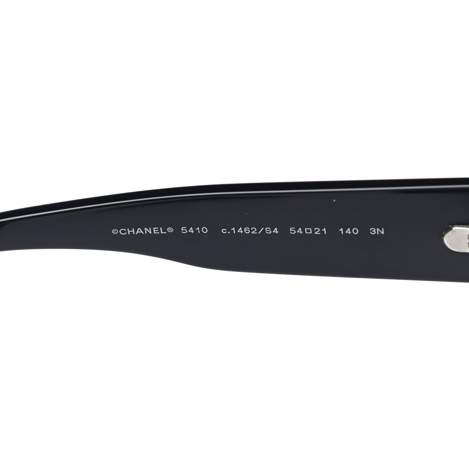 Chanel Acetate Polarized Round Sunglasses 5410 Black 6 of 7