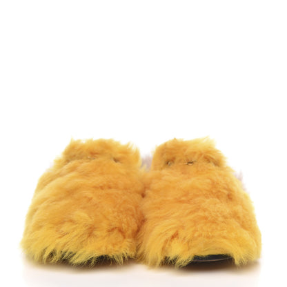Gucci Merino Wool Womens Princetown Slippers 38 Light Crop Natural 2 of 8