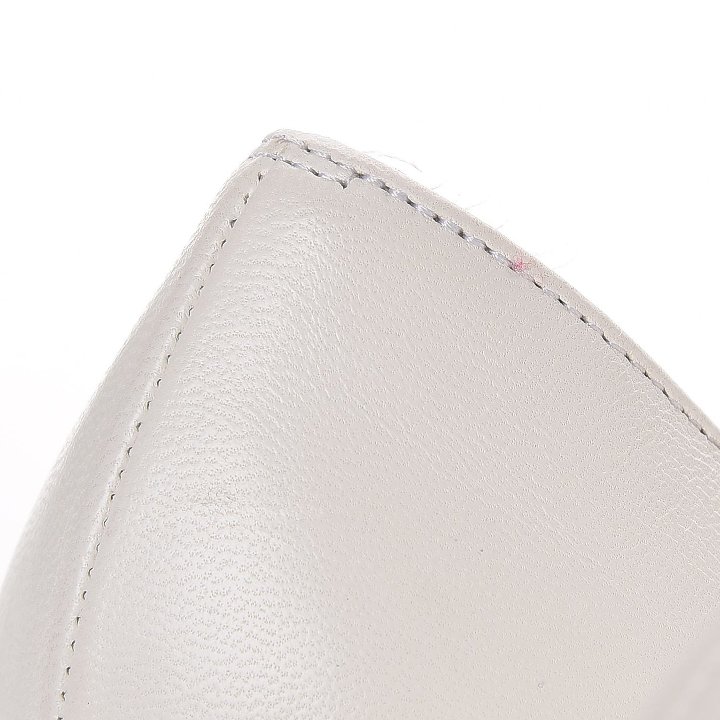 Shiny Nappa Iriza 100 Pumps 41.5 White