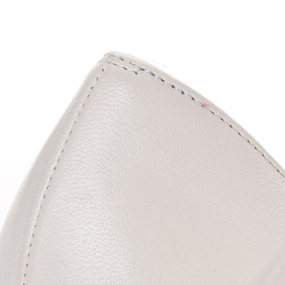Christian Louboutin Shiny Nappa Iriza 100 Pumps 41.5 White 15 of 16