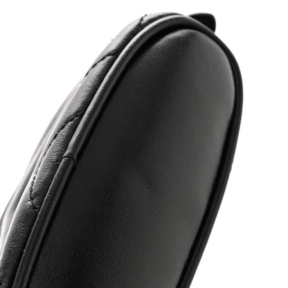Gucci Calfskin Matelasse GG Marmont Key Pouch Black 8 of 9
