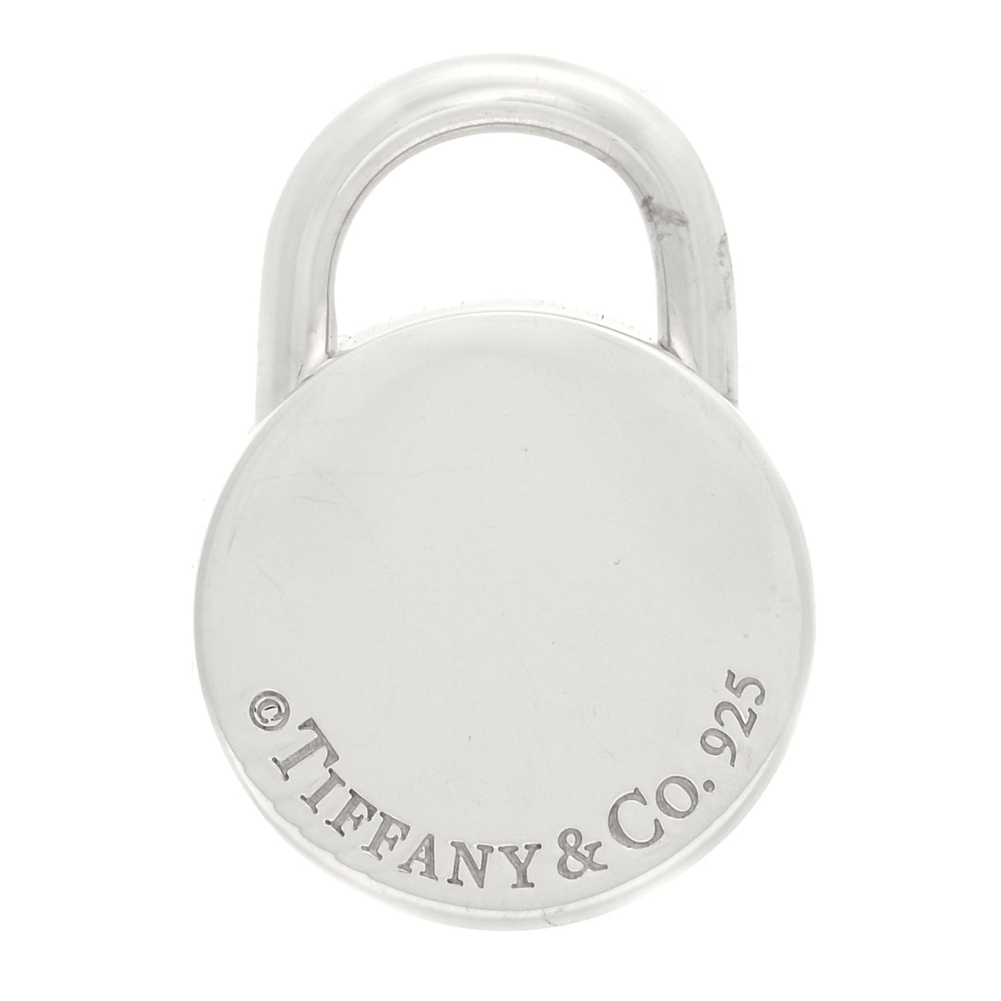 Sterling Silver Notes Lock Charm