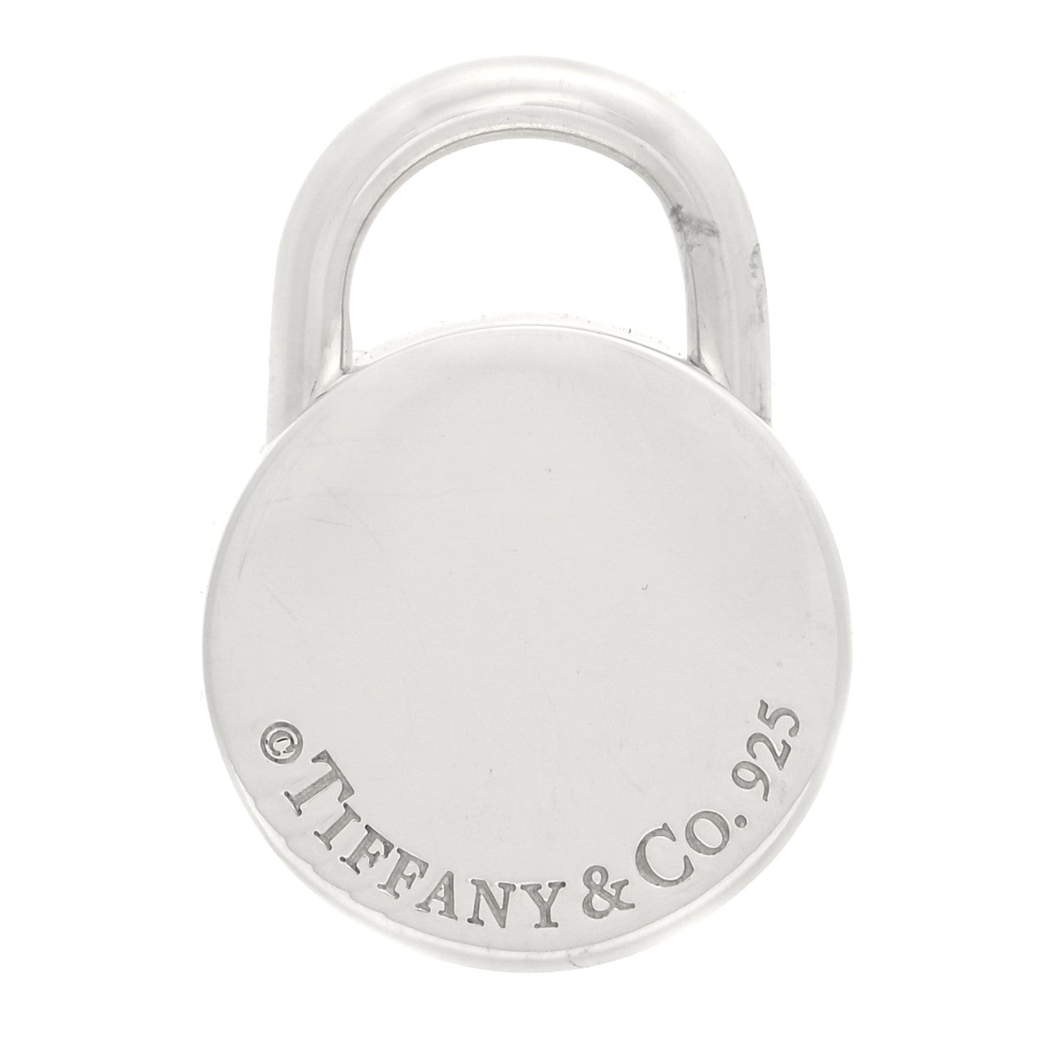 Tiffany Sterling Silver Notes Lock Charm 3 of 3