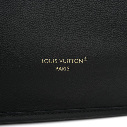 Louis Vuitton Monogram Calfskin Neo Neverfull Inside Out MM Black 10 of 17