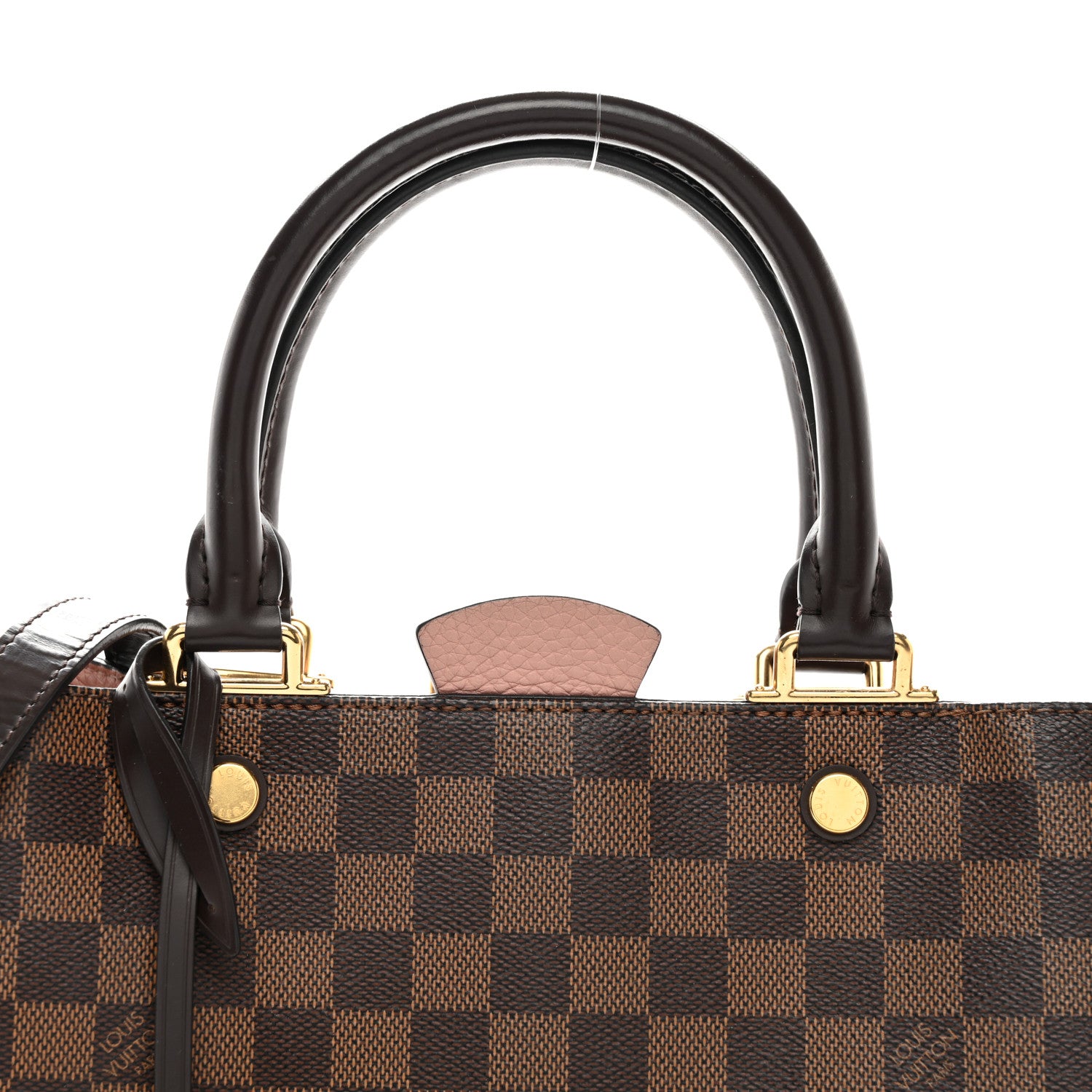 Louis Vuitton Damier Ebene Cuir Taurillon Brittany Magnolia 8 of 14