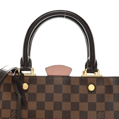 Louis Vuitton Damier Ebene Cuir Taurillon Brittany Magnolia 8 of 14