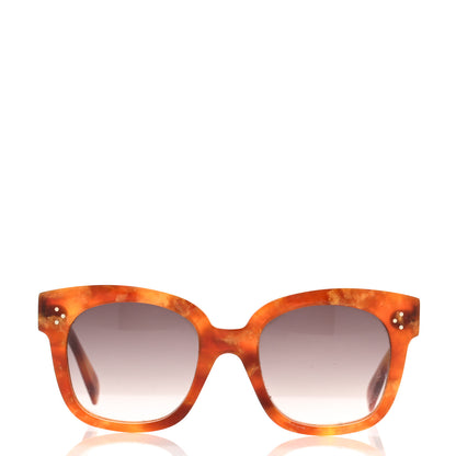 Celine Acetate Square Sunglasses CL4002UN Tortoise 2 of 8