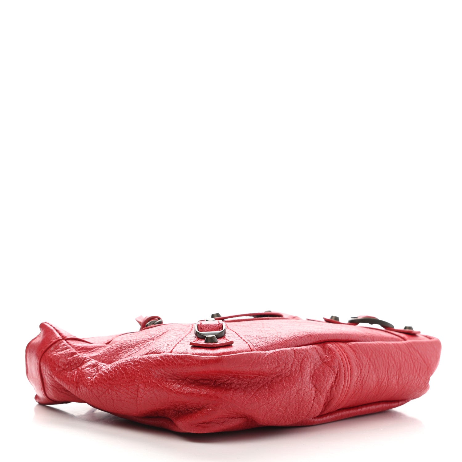 Balenciaga Agneau Porte Toilette Makeup Clutch Rouge Cardinal 3 of 9