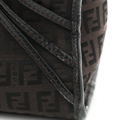 Fendi Zucchino Shoulder Bag Black 11 of 12