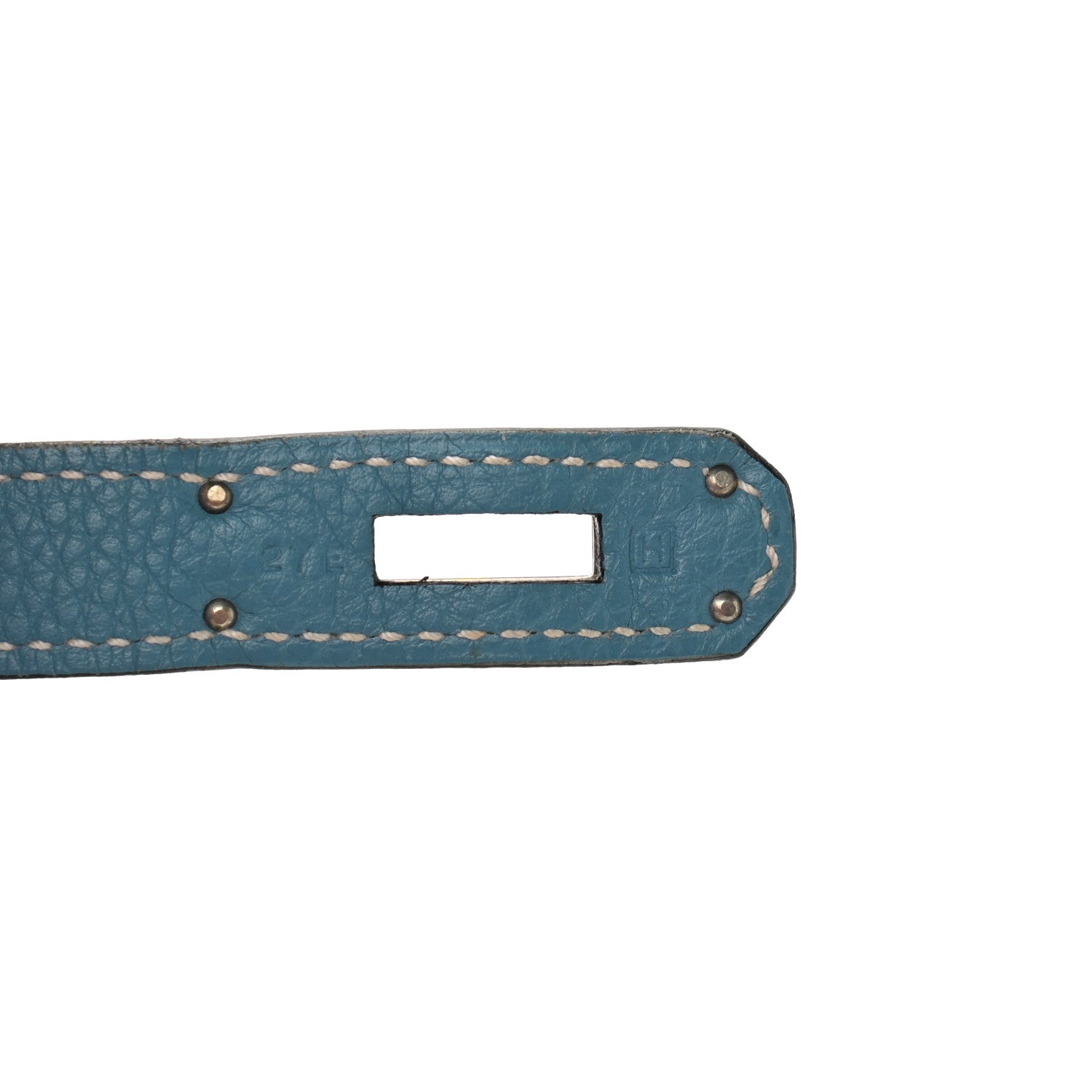 Hermes Togo Birkin 35 Blue Jean 7 of 13
