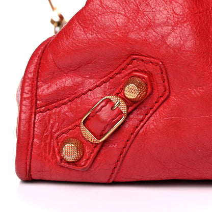 Balenciaga Agneau Giant 12 Gold Hardware City Rouge Cardinal 19 of 23