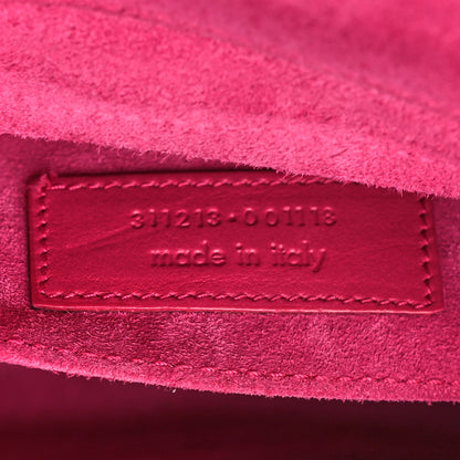 Saint Laurent Calfskin Classic Y Ligne Clutch Fuchsia 7 of 12
