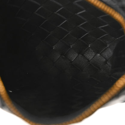 Bottega Veneta Nappa Intrecciato Metallic Knot Mini Loop Camera Bag Black 5 of 9