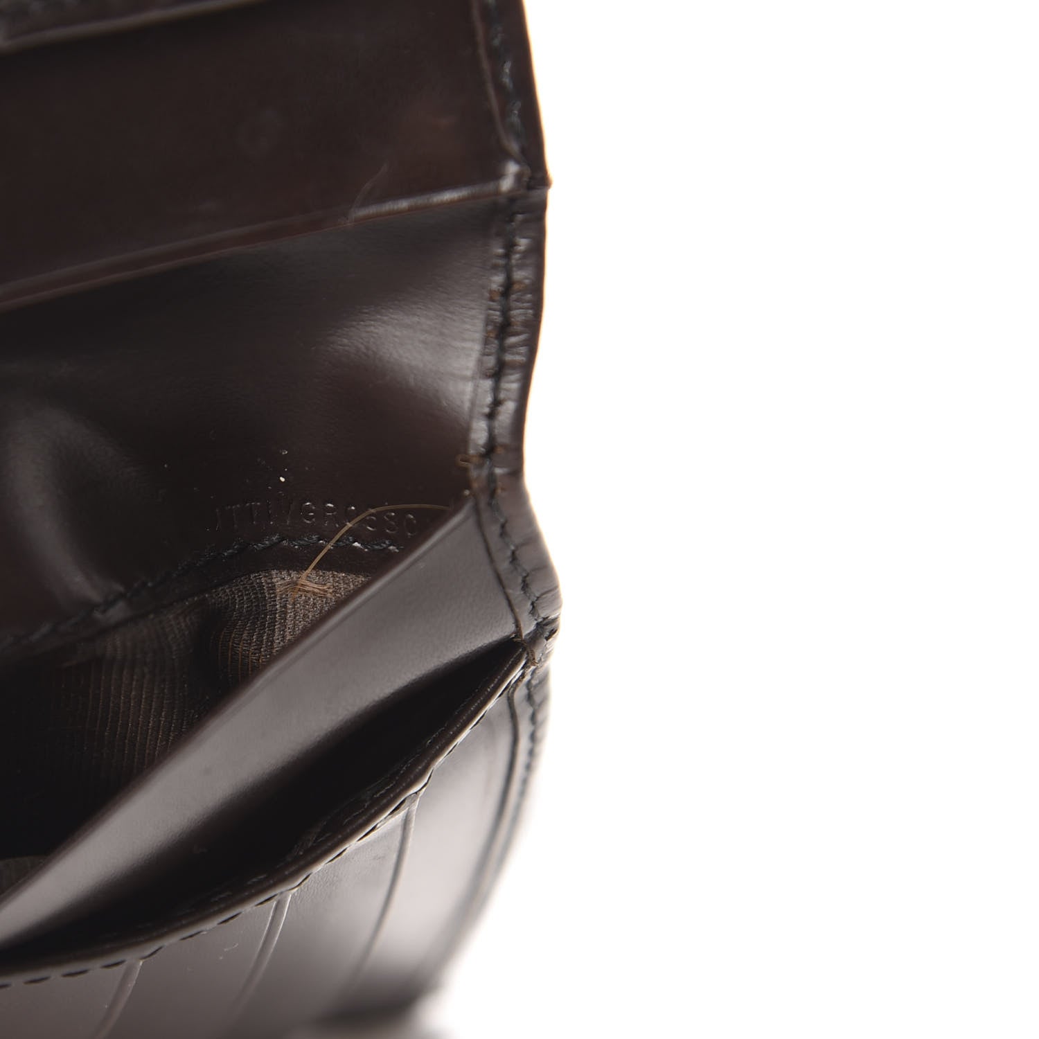Burberry Haymarket Check Bi-Fold Wallet Chocolate 8 of 10
