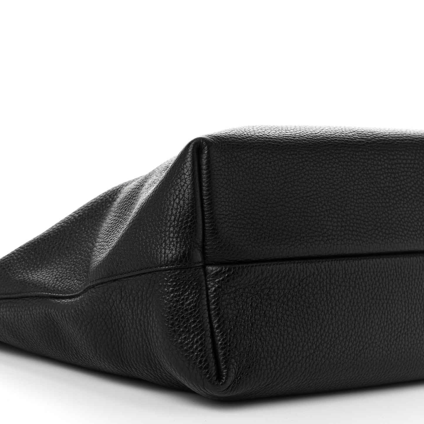 Calfskin Medium Tote Black