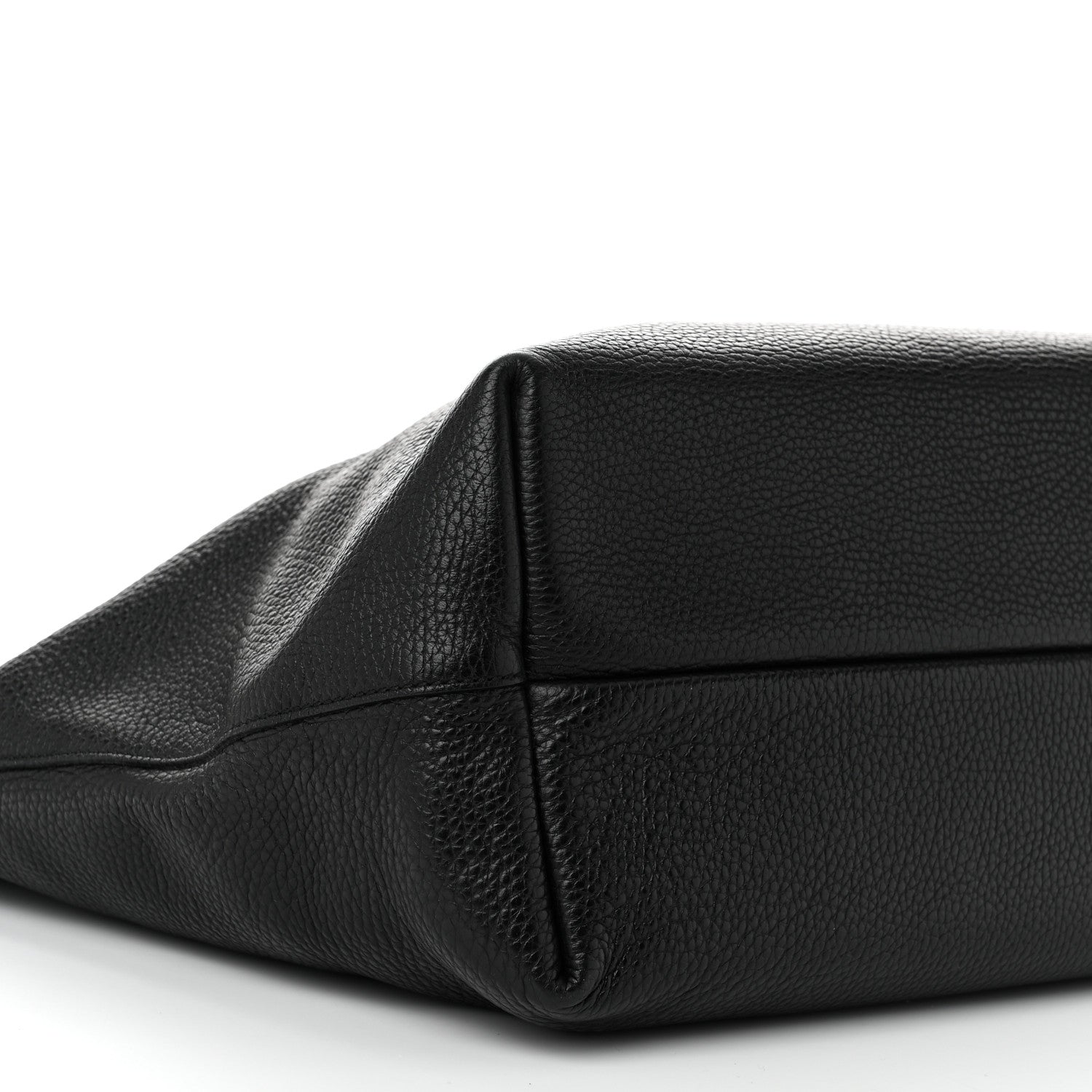 Salvatore Ferragamo Calfskin Medium Tote Black 8 of 10