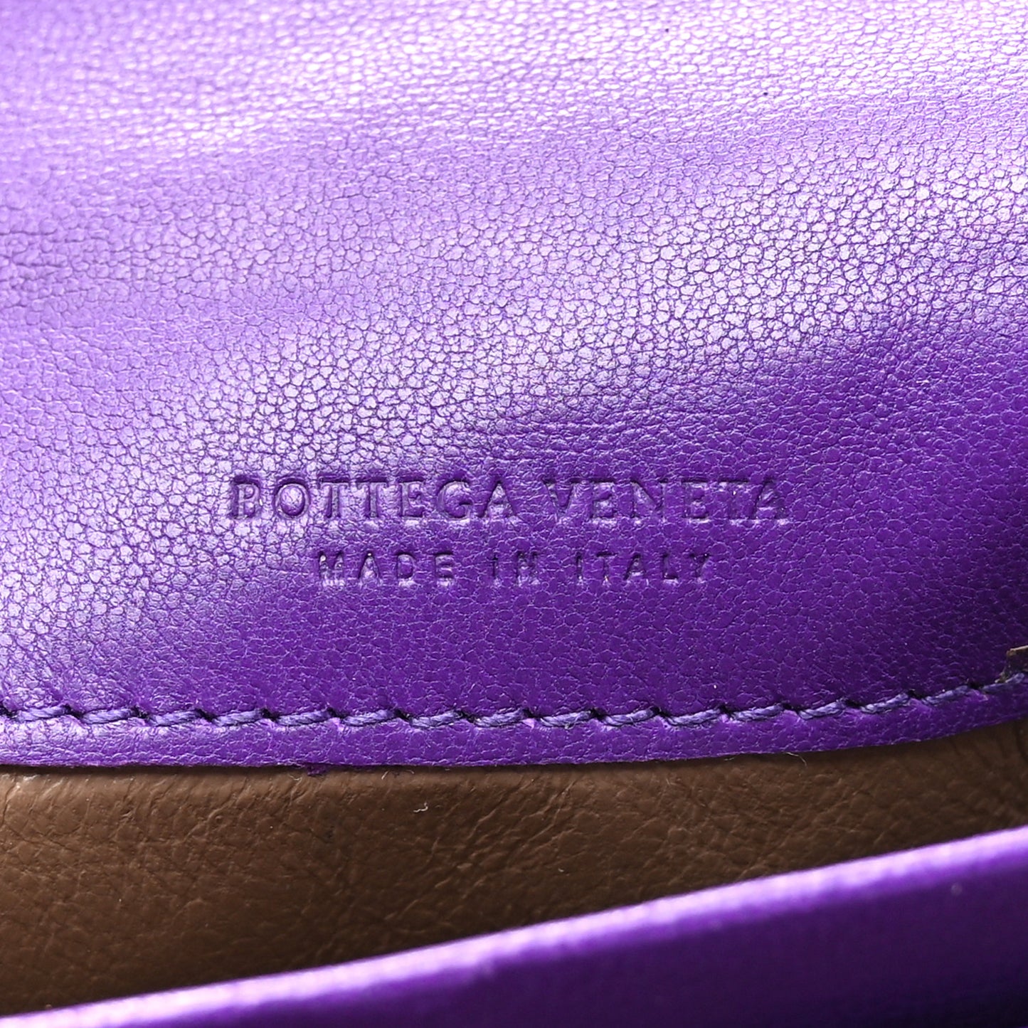 Nappa Intrecciato Continental Flap Wallet Anemone