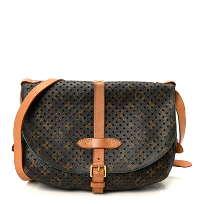 Louis Vuitton Monogram SC Flore Saumur Teal 1 of 9