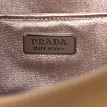 Prada Vernice Sfumata Clutch Yellow Black 7 of 17