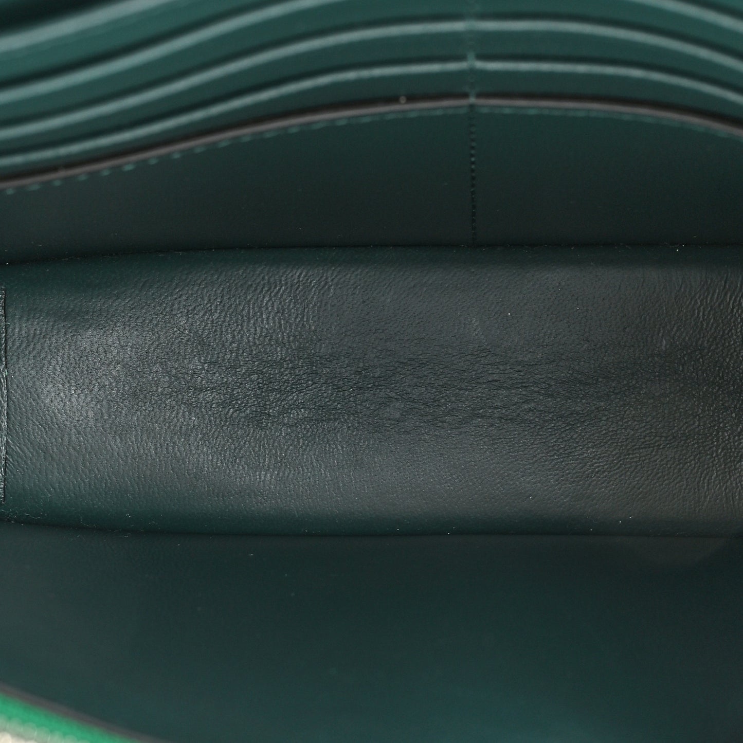 Small Classic Grain Small Colorblock Darley Clutch Lawn White