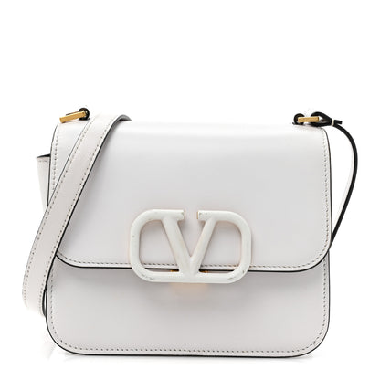 Valentino Garavani Smooth Calfskin Small VSling Shoulder Bag White 1 of 16