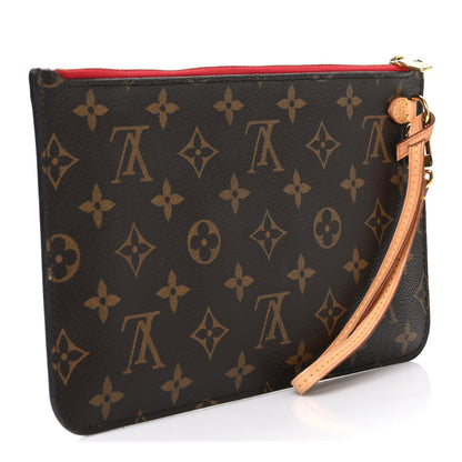 Louis Vuitton Monogram Neverfull MM GM Pochette Cherry 3 of 9