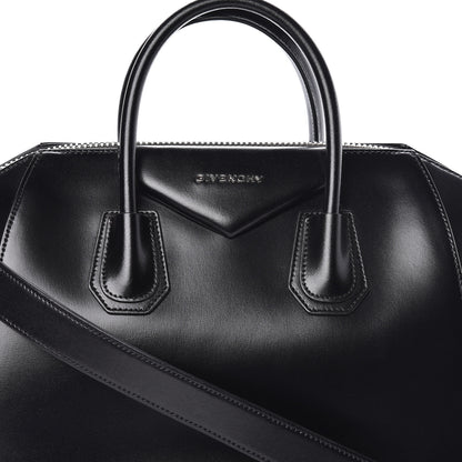 Givenchy Shiny Lord Calfskin Medium Antigona Black 10 of 10